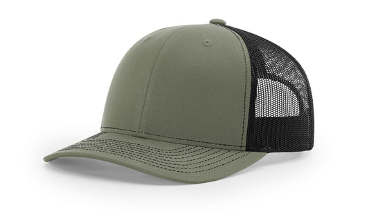 Custom Richardson 112 Recycled Hat – Engraved or UV Patch