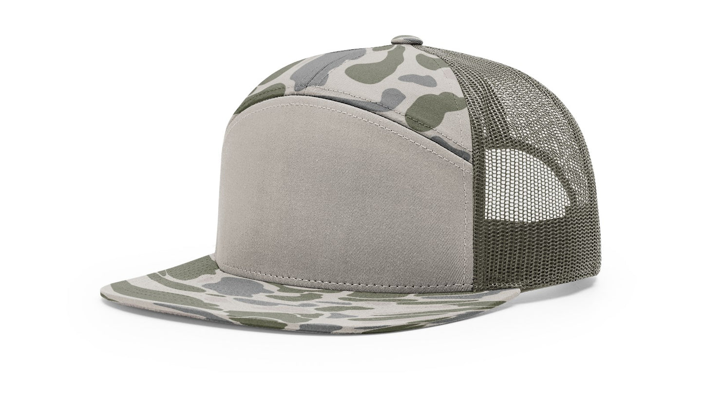 Custom Leatherette Patch Richardson 168 Cap