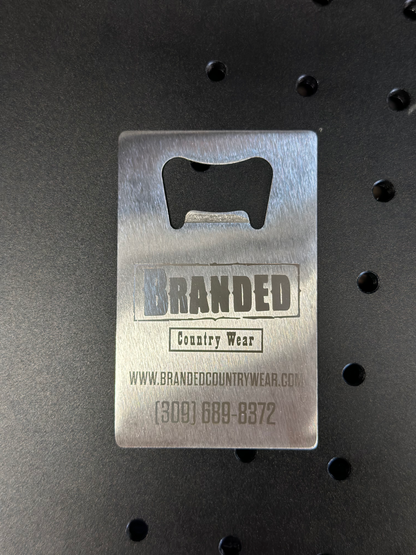 Engraved Metal Bottle Opener