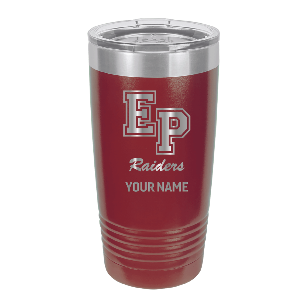 EP Raider Custom Drinkware – Tumblers, Travel Mugs, Water Bottles & FrostBuddy Universals