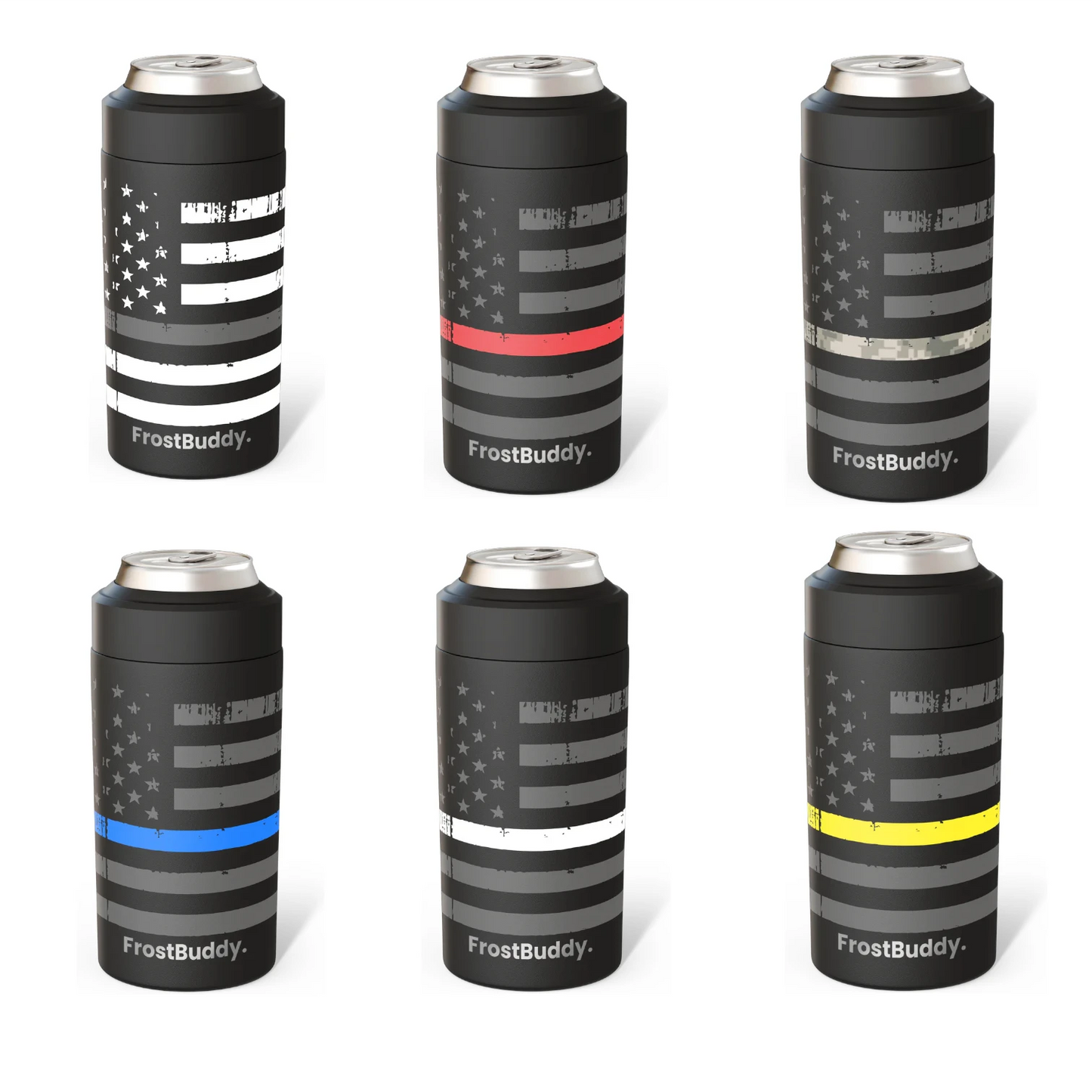 FrostBuddy Universal Can Cooler — Custom First Responder Engraved