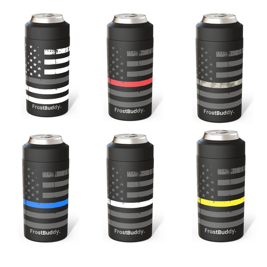 FrostBuddy Universal Can Cooler — Custom First Responder Engraved