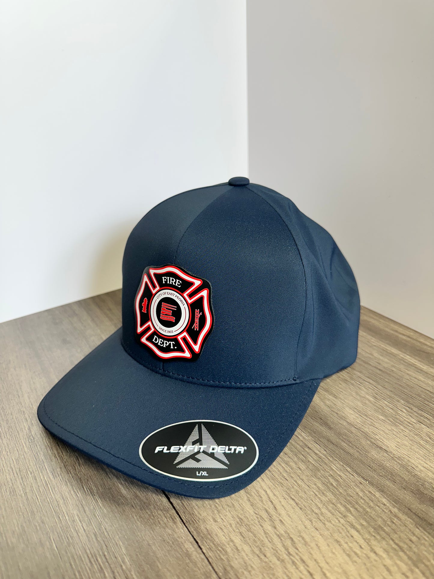 East Peoria Fire Hat – Full Color Printed Patch