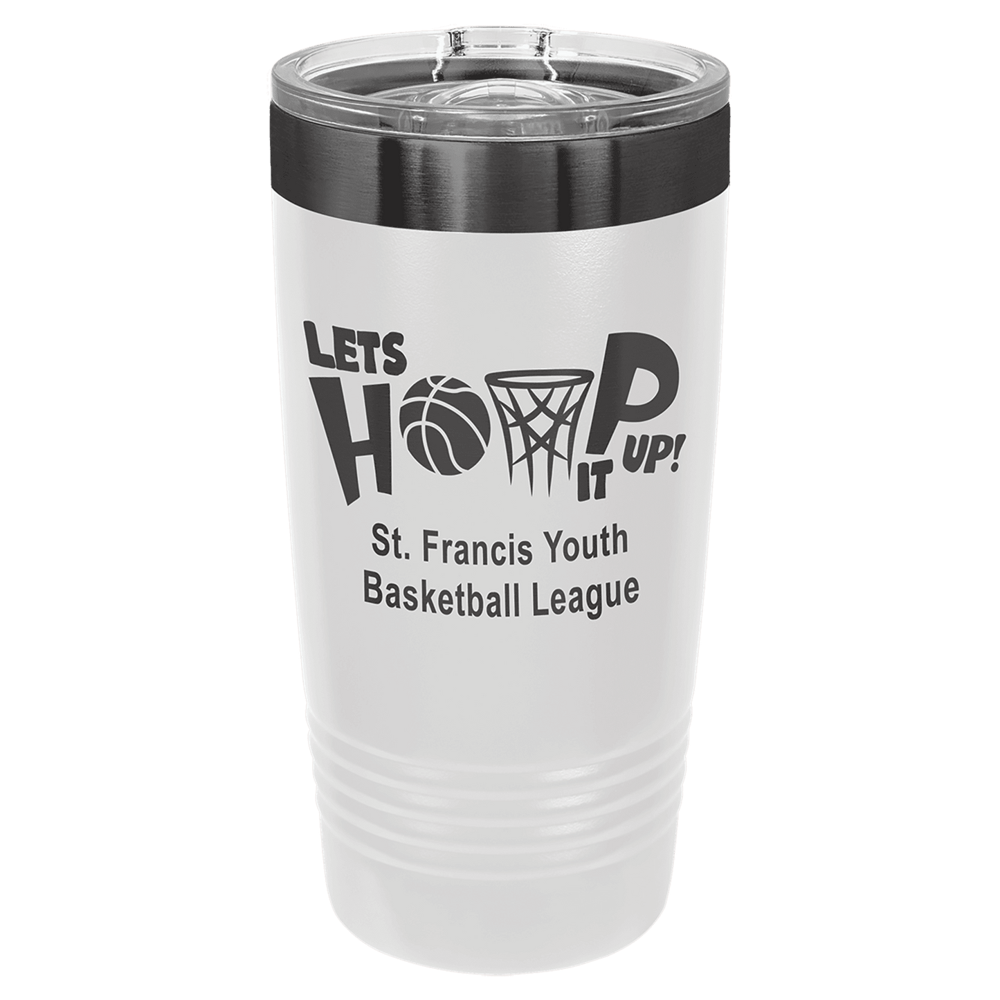 Custom Engraved 20oz Ion-Plated Tumbler