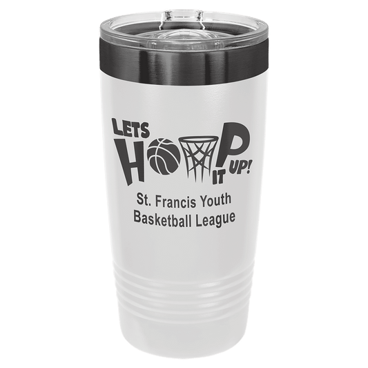 Custom Engraved 20oz Ion-Plated Tumbler