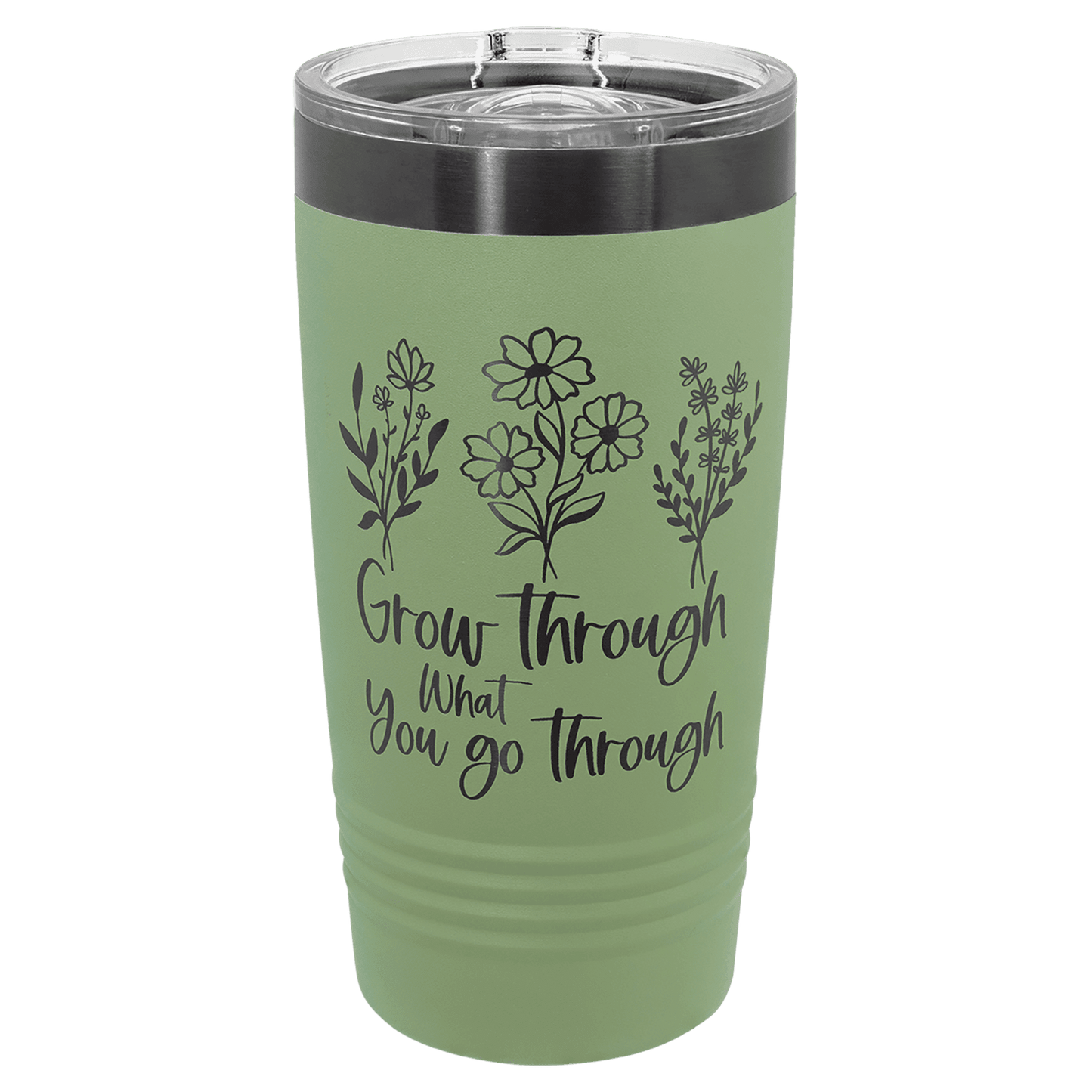 Custom Engraved 20oz Ion-Plated Tumbler