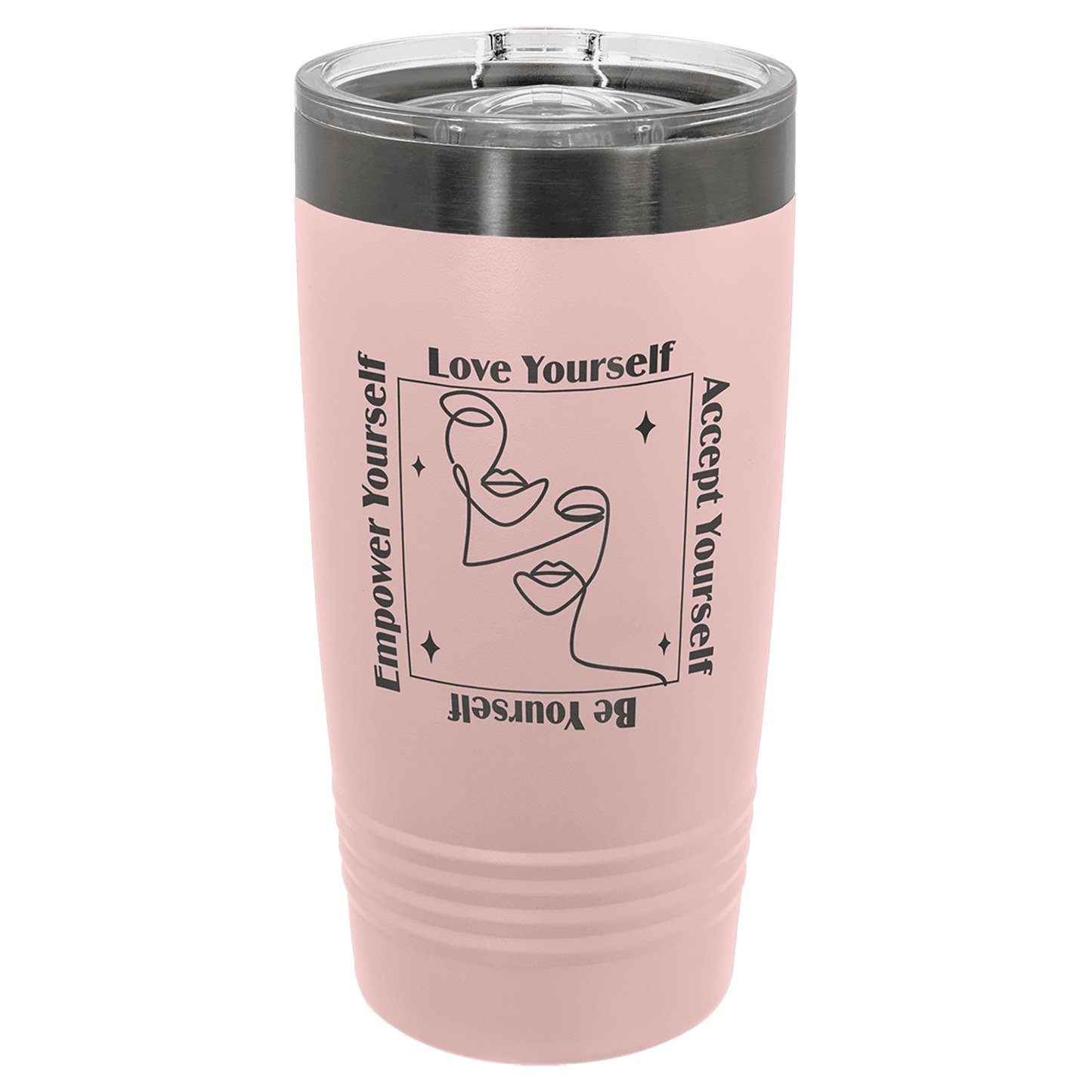 Custom Engraved 20oz Ion-Plated Tumbler
