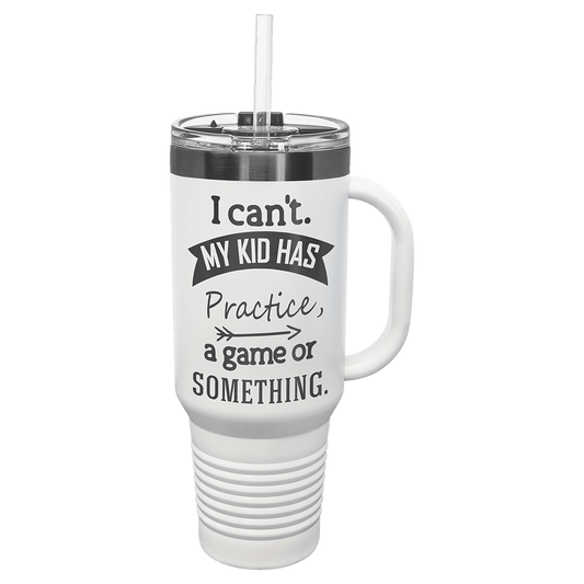 Custom Engraved Polar Camel Tumblers – 40 oz Ion-Plated with Handle & Straw