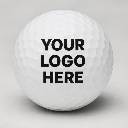 Custom printed golf balls — full-color UV printed, personalized with logo or design, available in bulk quantities.