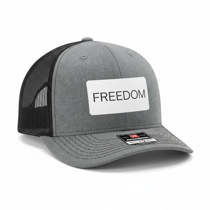 FREEDOM Leatherette Patch Hat – Richardson 112