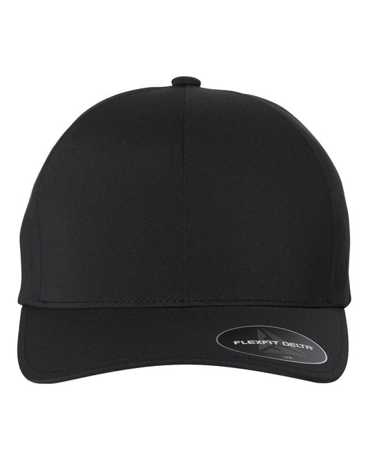 Custom Leatherette Patch Flexfit 180 Delta Cap