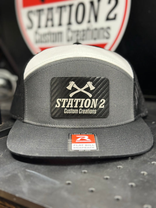 Custom Leatherette Patch Richardson 168 Cap