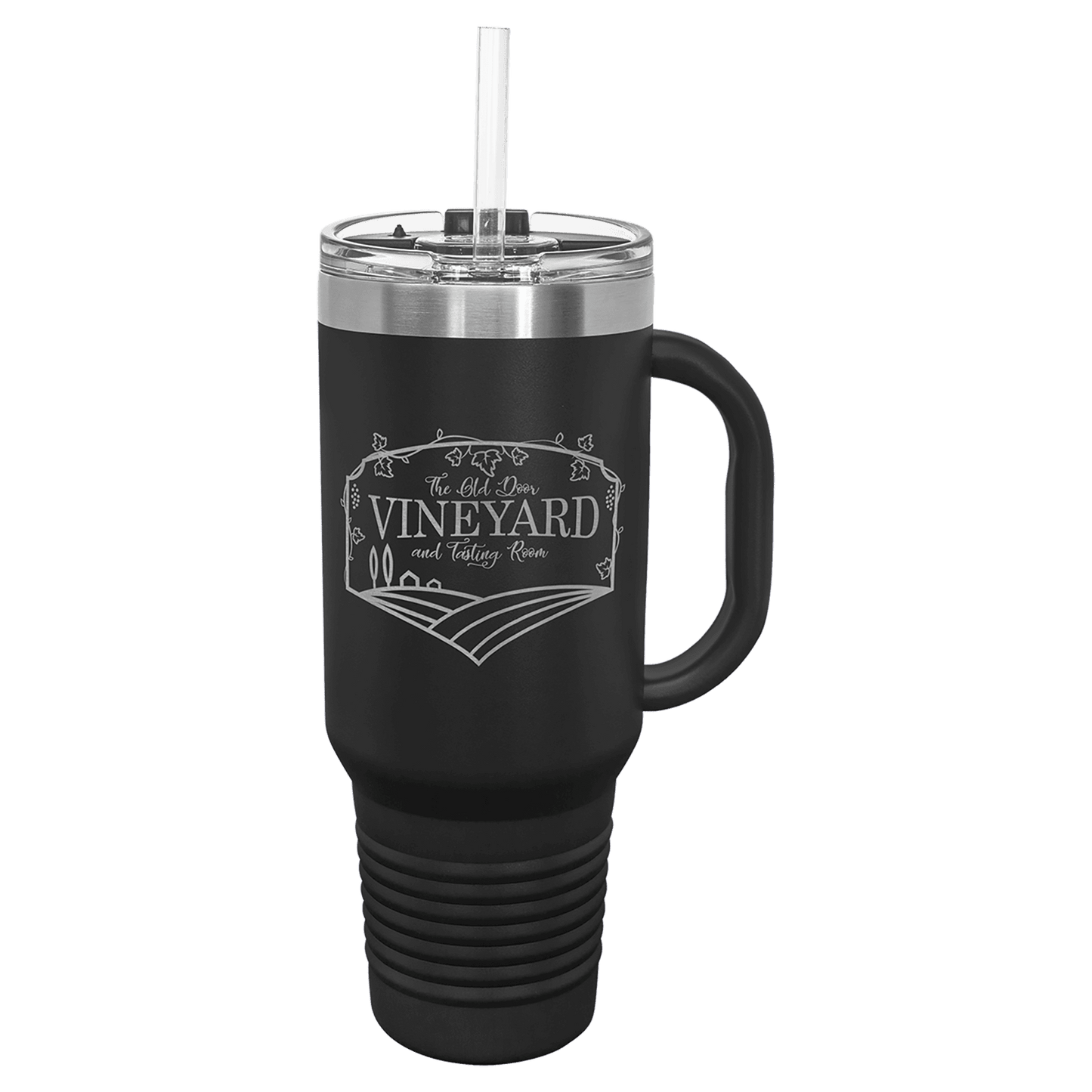 Custom Engraved Polar Camel Tumblers – 40 oz with Handle & Straw