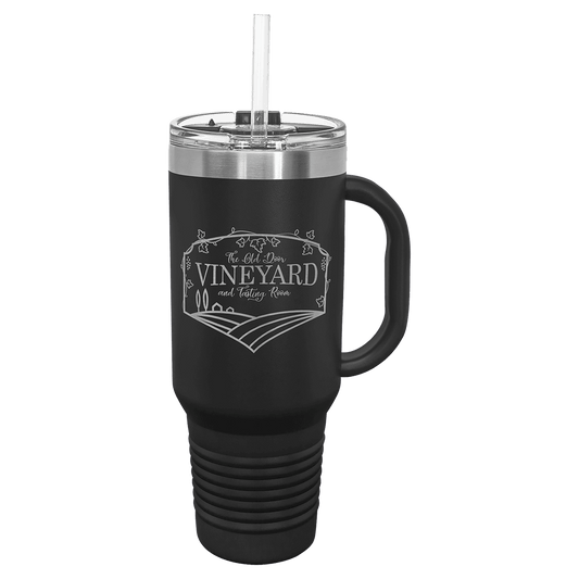Custom Engraved Polar Camel Tumblers – 40 oz with Handle & Straw