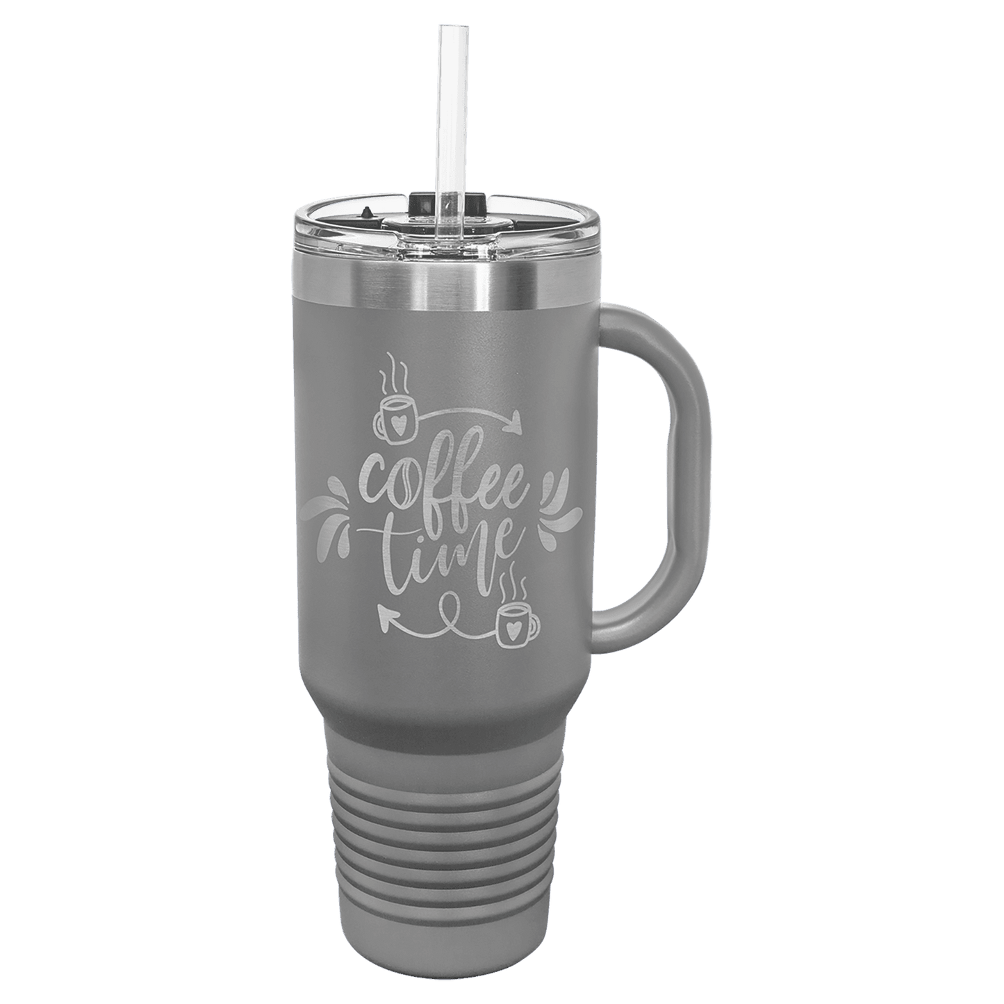 Custom Engraved Polar Camel Tumblers – 40 oz with Handle & Straw