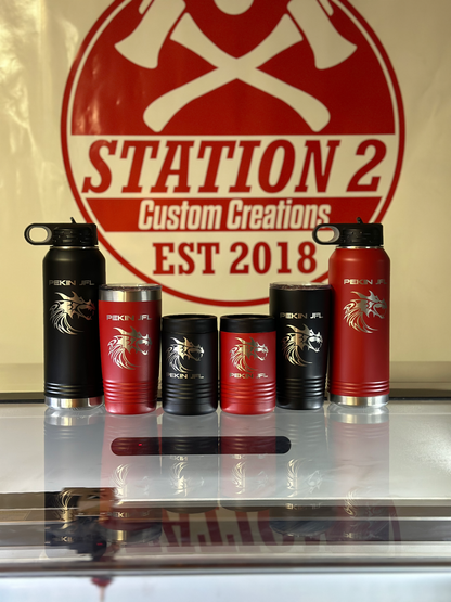 Pekin JFL Custom Drinkware – Tumblers, Travel Mugs, Water Bottles & FrostBuddy Universals