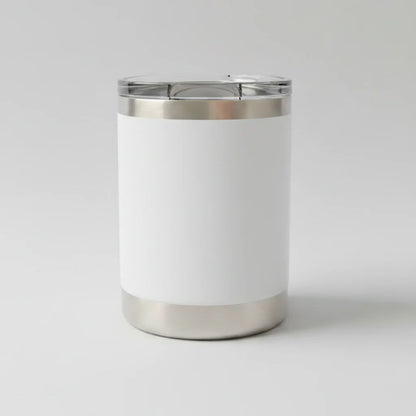 Premium Lowball Custom Engraved Tumbler – 10oz