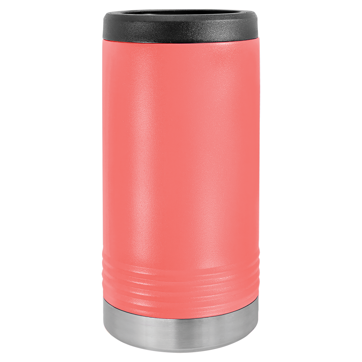 Coral Polar Camel 12oz slim can holder, ready for custom engraving