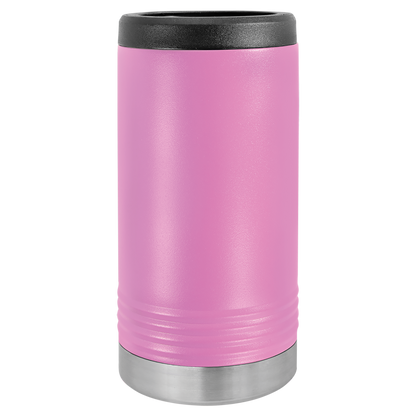 Light Purple Polar Camel 12oz slim can holder, ready for custom engraving