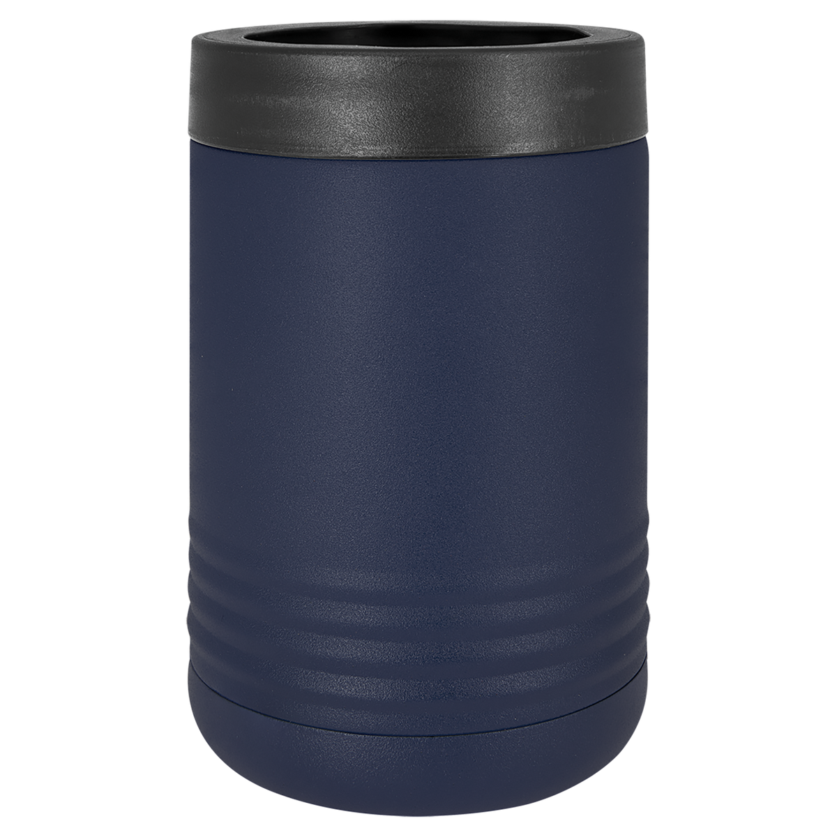 Navy Polar Camel 12oz standard can holder, ready for custom engraving