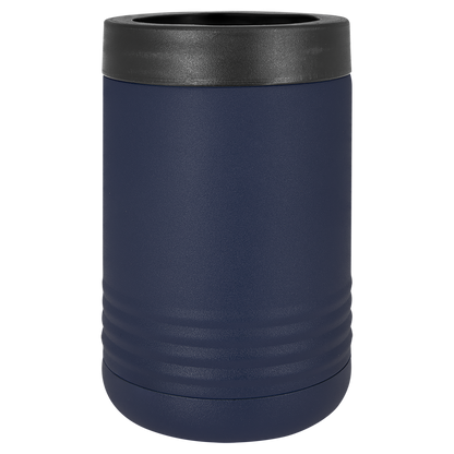 Navy Polar Camel 12oz standard can holder, ready for custom engraving