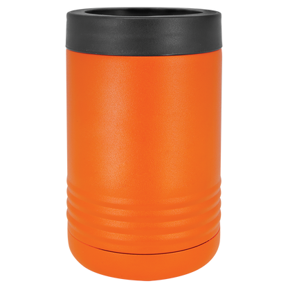 Orange Polar Camel 12oz standard can holder, ready for custom engraving