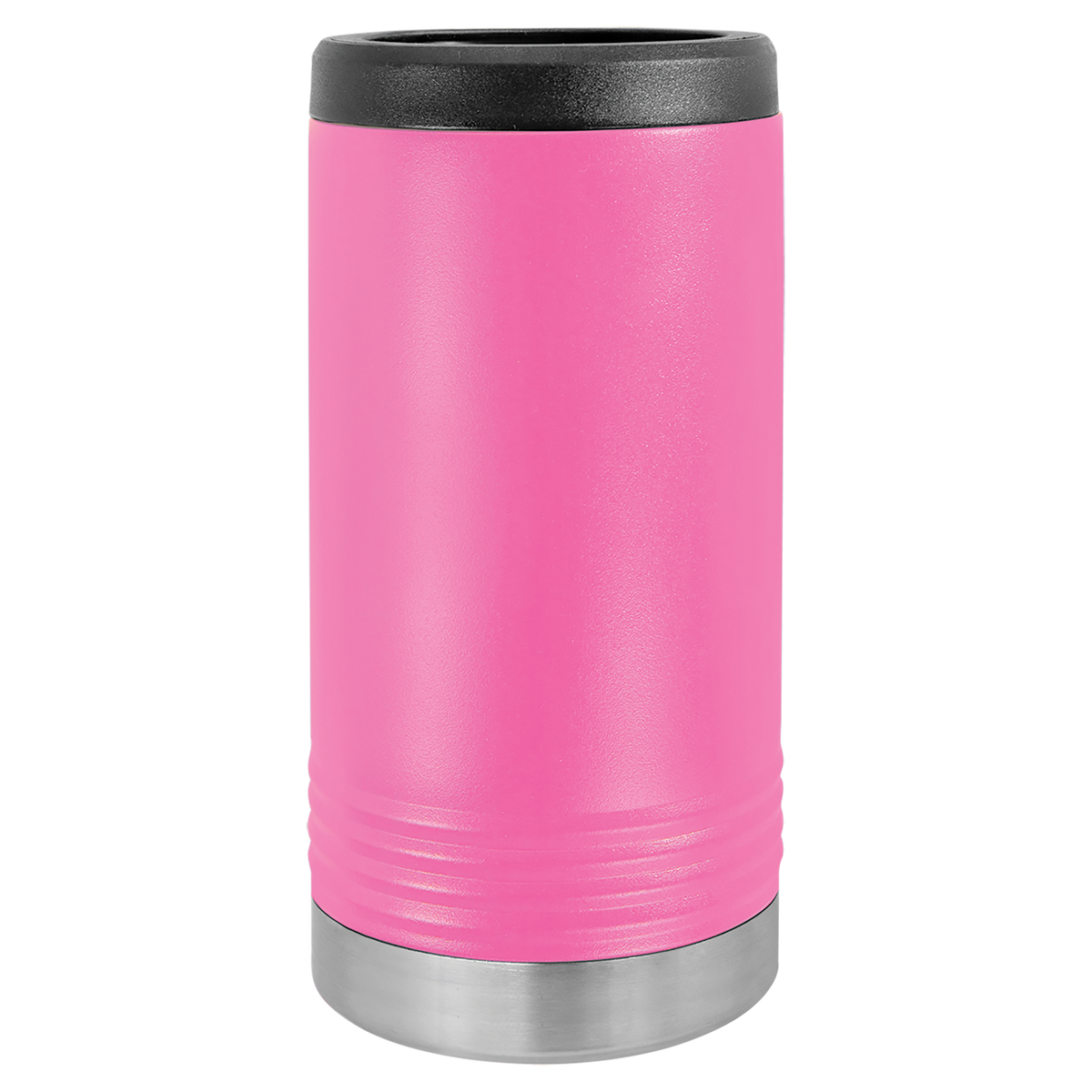 Pink Polar Camel 12oz slim can holder, ready for custom engraving