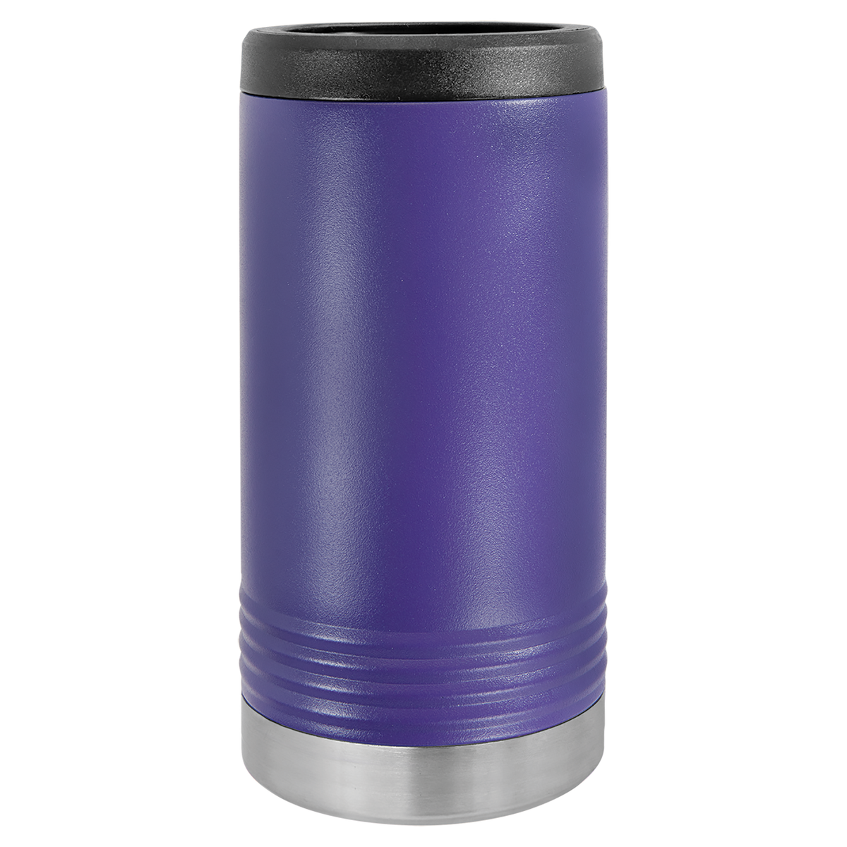 Purple Polar Camel 12oz slim can holder, ready for custom engraving