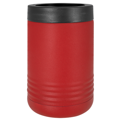 Red Polar Camel 12oz standard can holder, ready for custom engraving