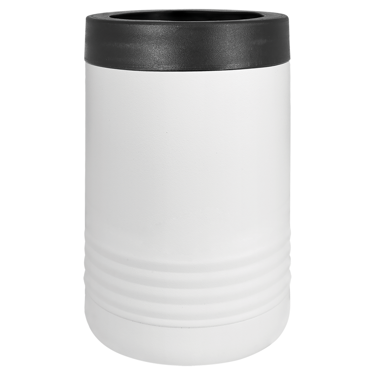 White Polar Camel 12oz standard can holder, ready for custom engraving