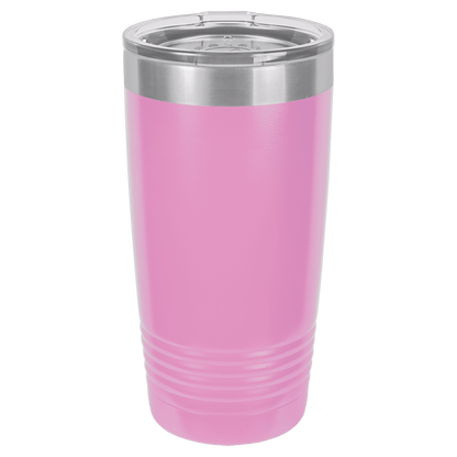 Light Purple 20oz tumbler color option for the Freedom Trail engraved design