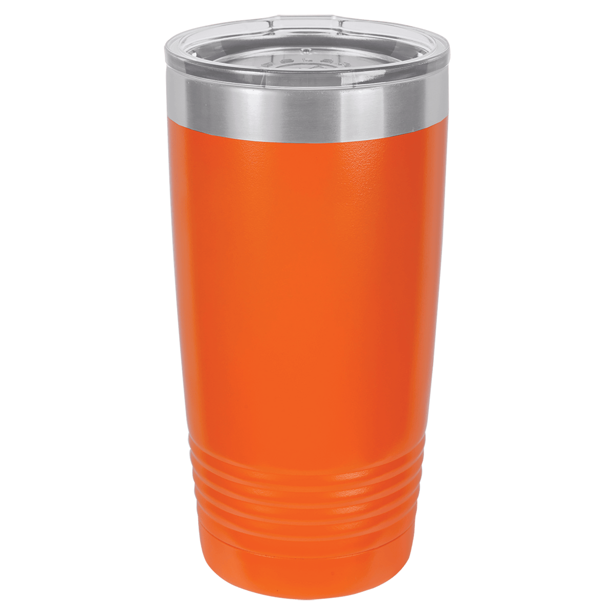 Orange 20oz tumbler color option for the Freedom Trail engraved design