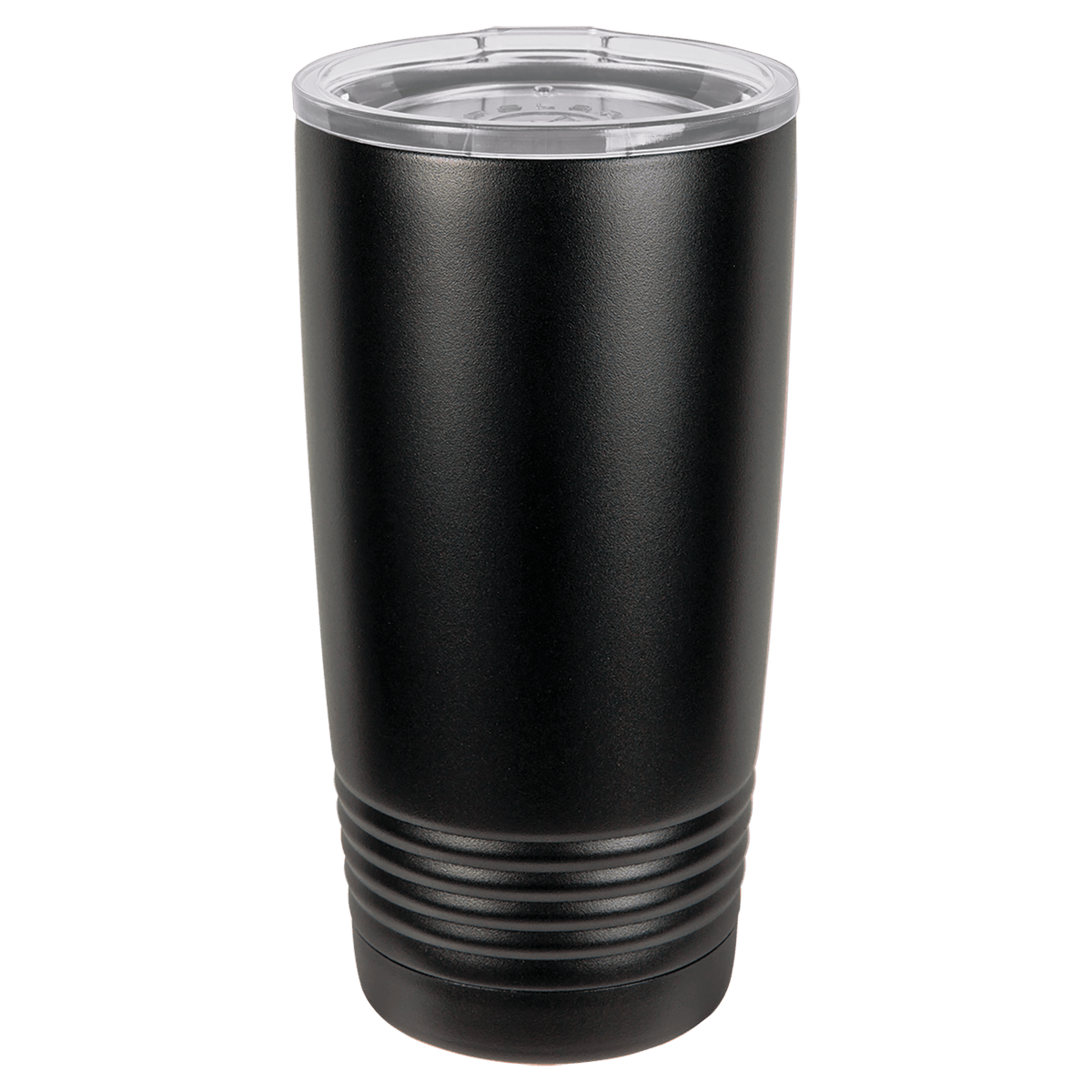 Black 20oz tumbler color option for custom monogram engraving