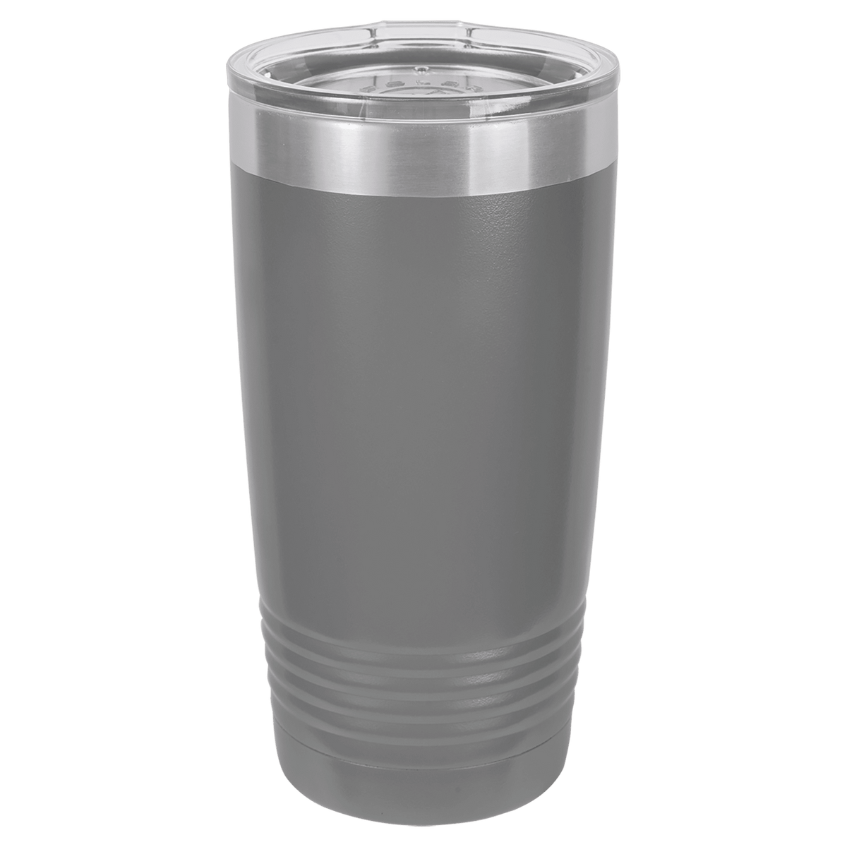 Dark Grey 20oz tumbler color option for the We The People engraved design