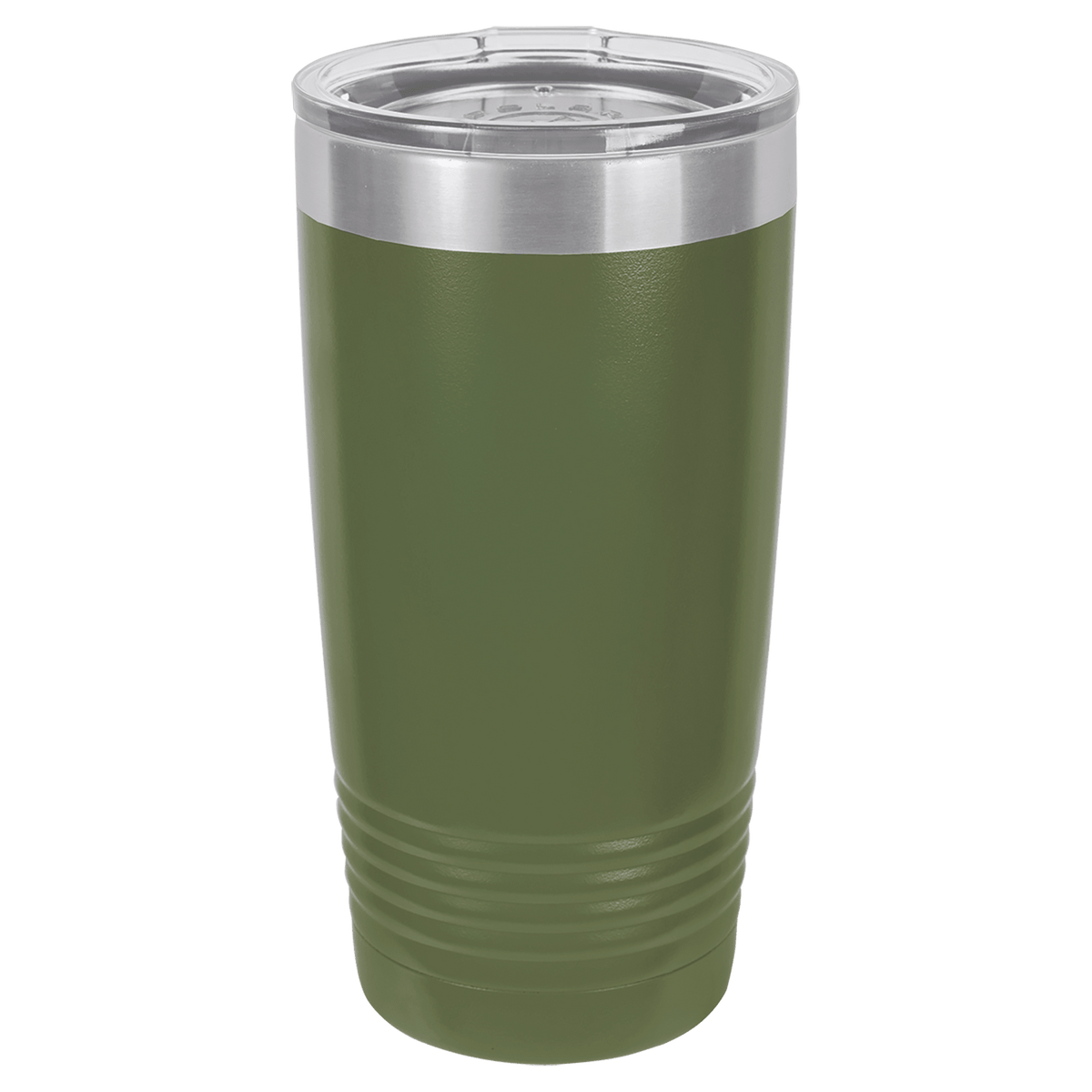 Olive Green 20oz tumbler color option for the We The People engraved design